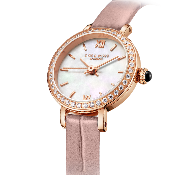 Mother of Pearl Watch With Zircon