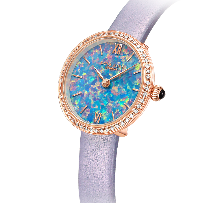 Crystal Opal Watch