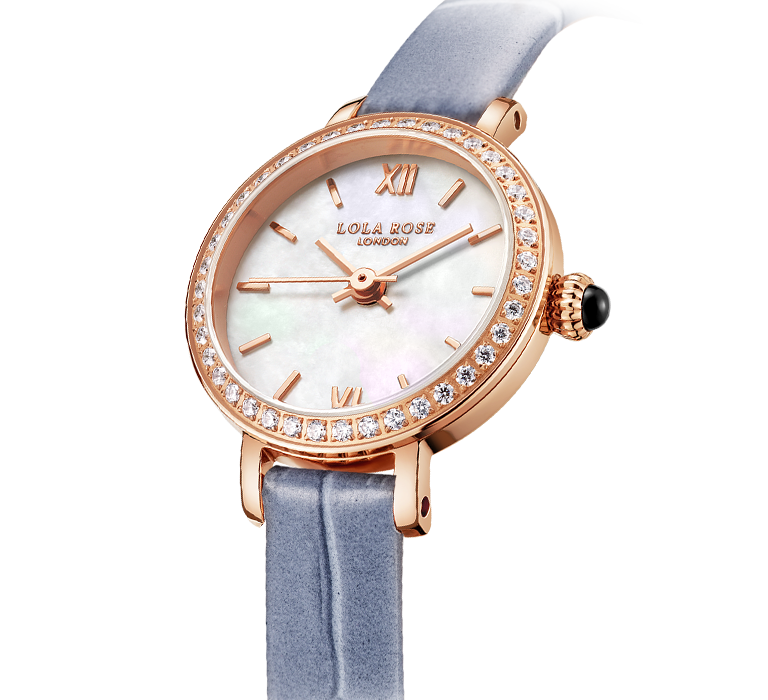 Mother of Pearl Watch With Zircon