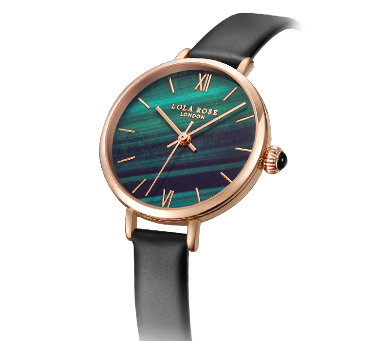 Malachite Textured Watch