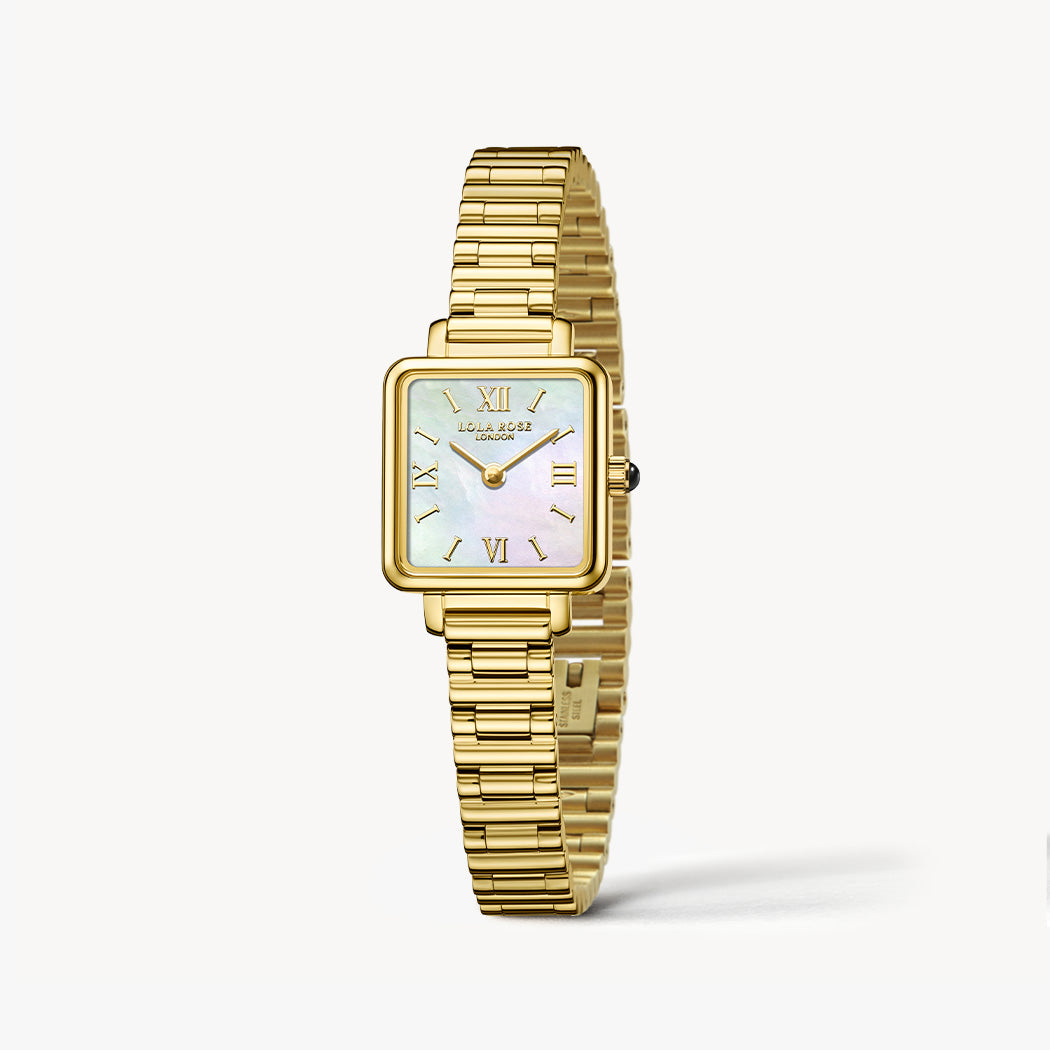 Golden Mother of Pearl Watch