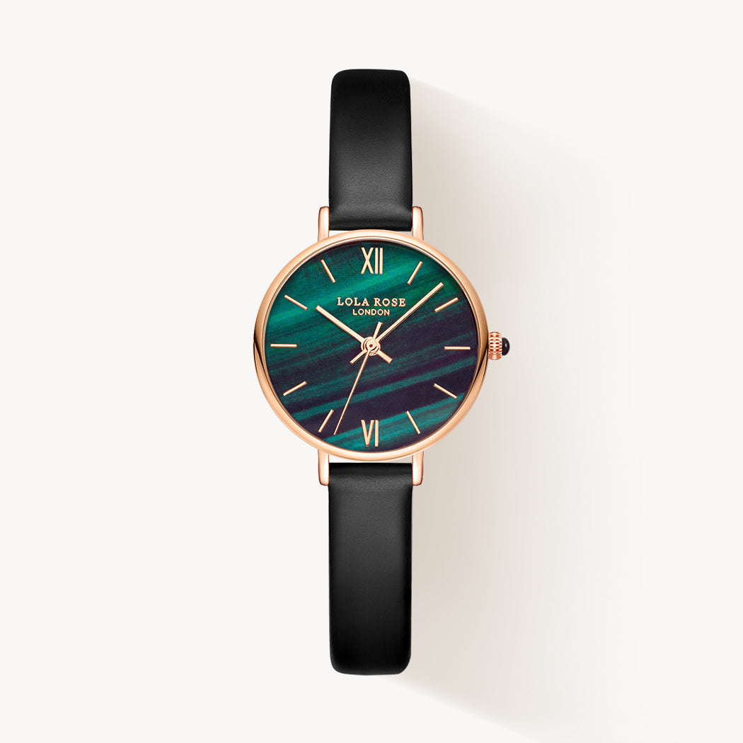 Malachite Textured Watch