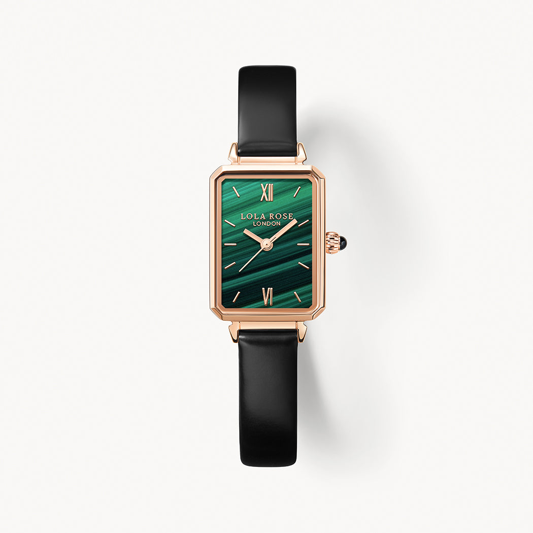 Malachite Textured Watch