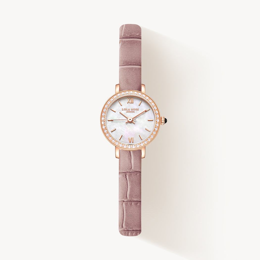 Mother of Pearl Watch With Zircon