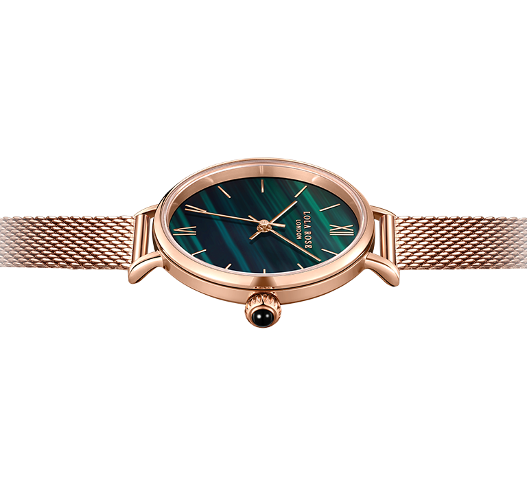 Malachite Textured Watch