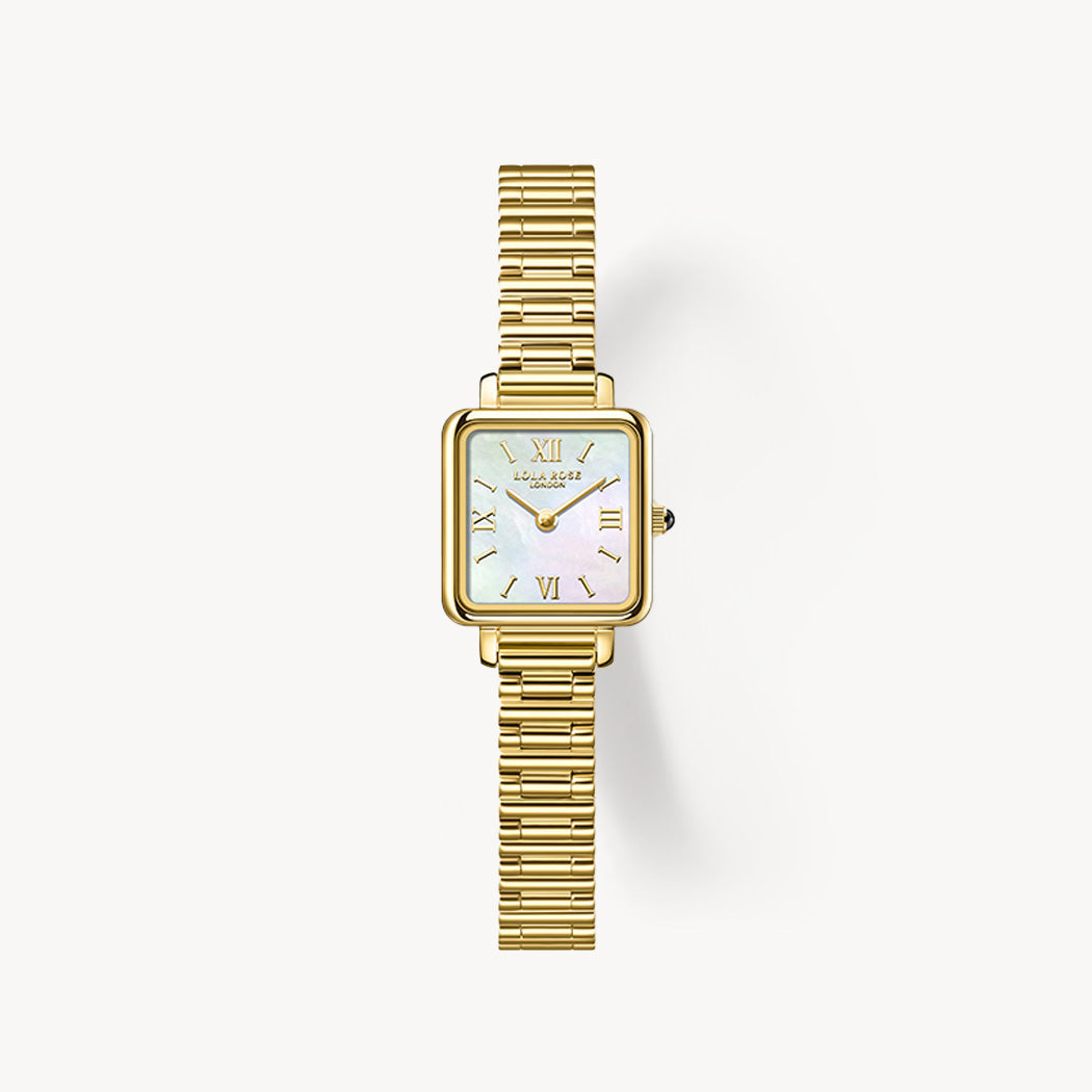 Golden Mother of Pearl Watch