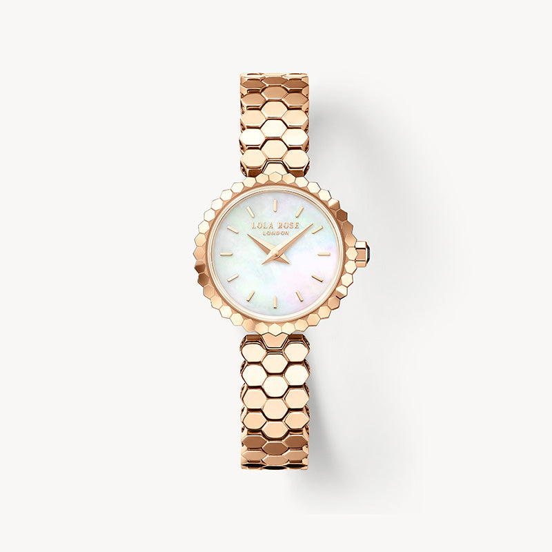 New Honeycomb Mother of Pearl Watch